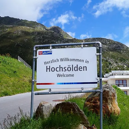 アパート Apartmenthaus Enzian Hochsoelden ゼルデン