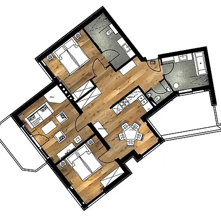 Apartmenthaus Enzian Hochsölden
